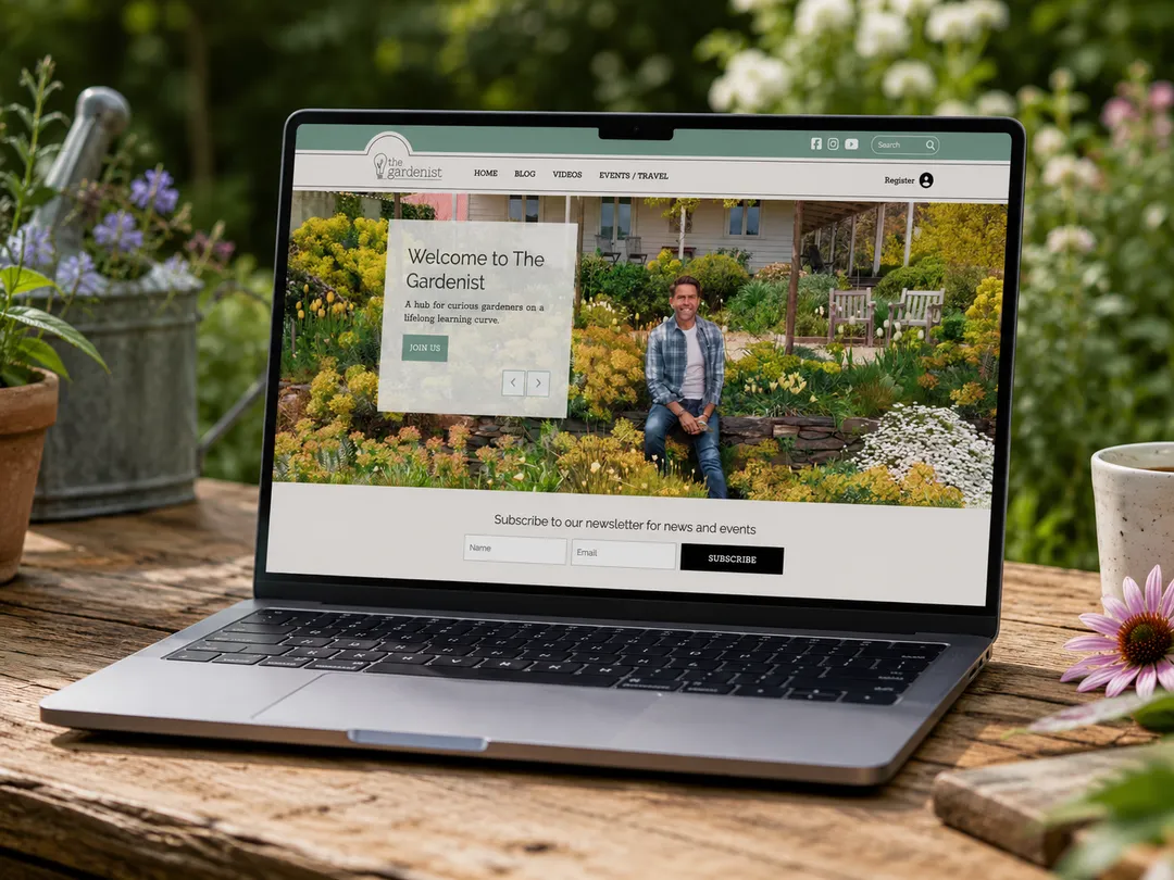 The Gardenist website