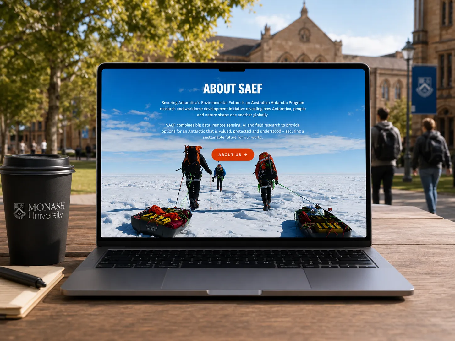 Securing Antarctica's Environmental Future website